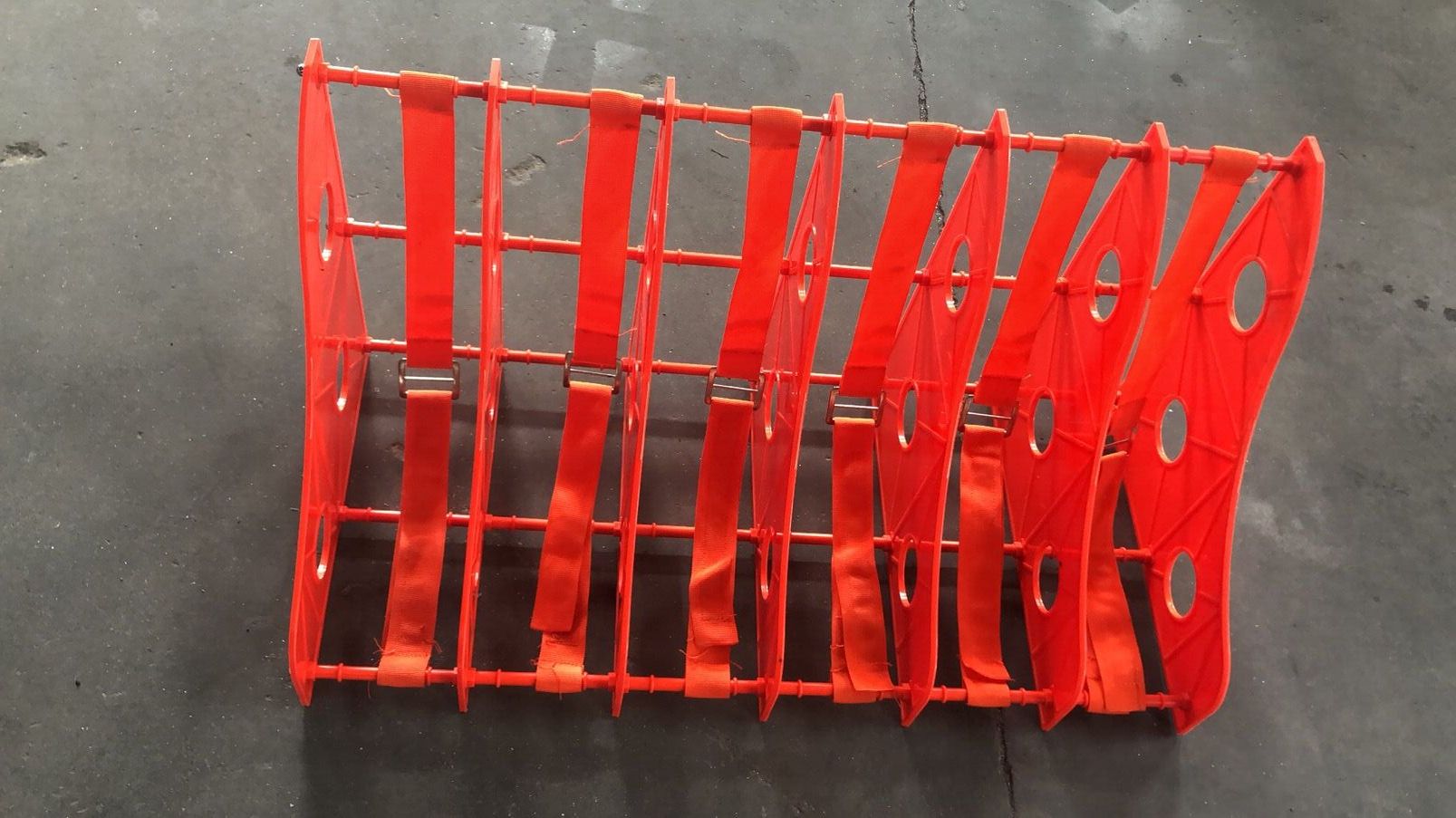 Fire Truck Hose Rack For 6 Hoses