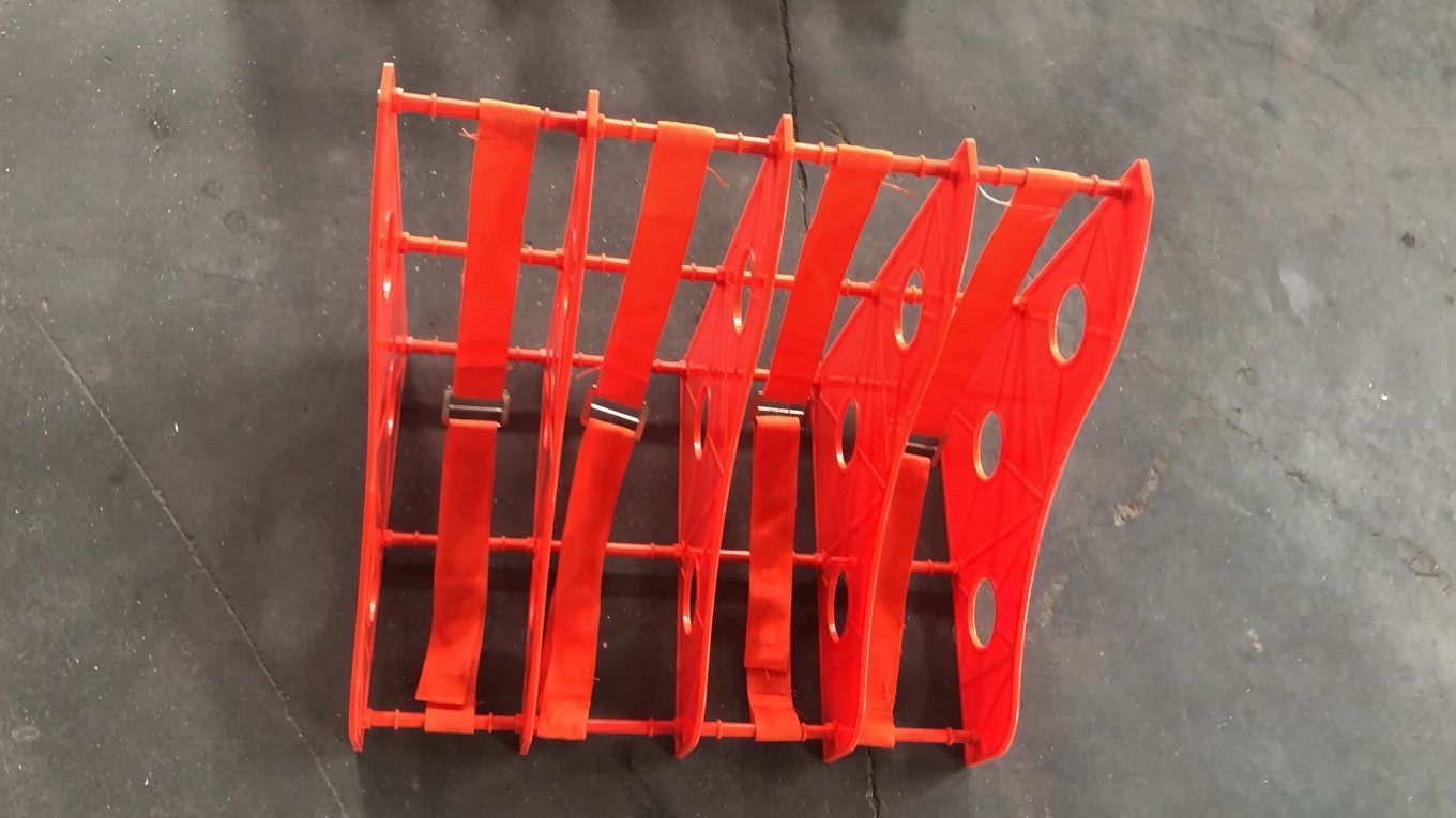 Fire Truck Hose Rack For 4 Hoses